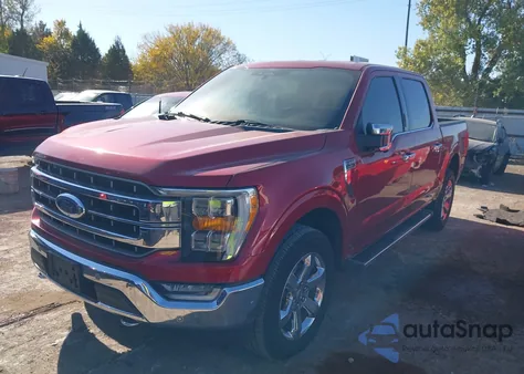 2022 Ford F-150 Lariat z USA, uszkodzony, nr VIN 1FTFW1E82NFA12121